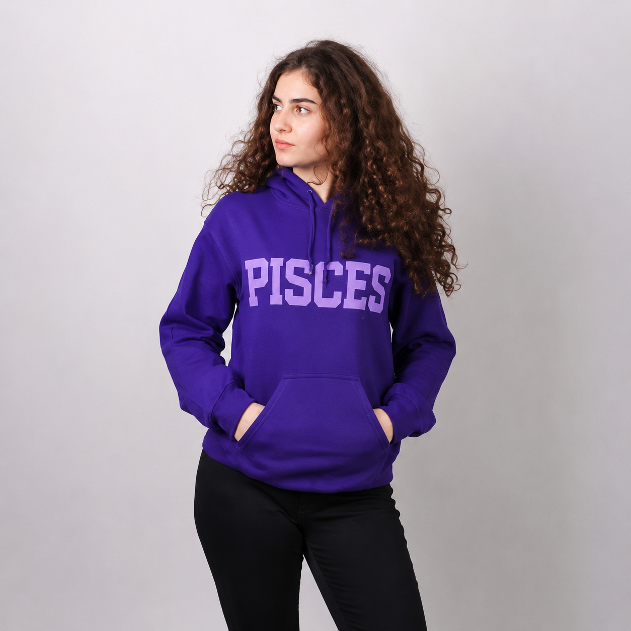 Zodiac And Astrology Puff Print Hoodie For Men And Women