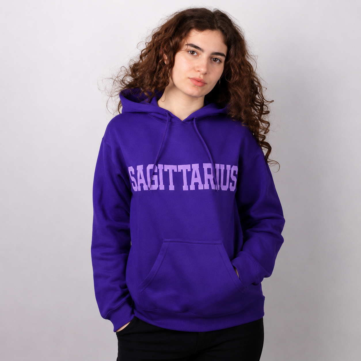 Zodiac And Astrology Puff Print Hoodie For Men And Women