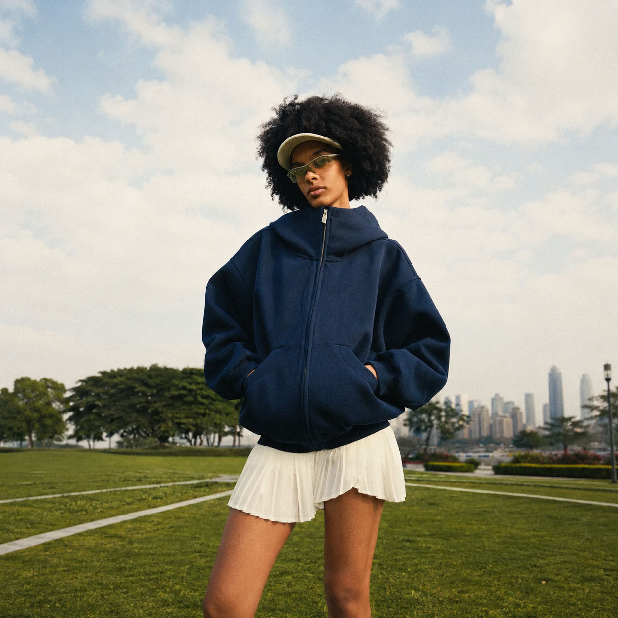 Minimalist Long Sleeve Hoodie For Men And Women
