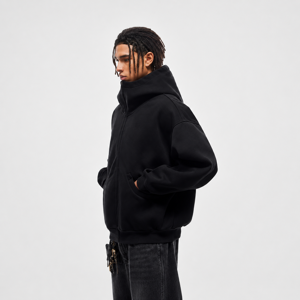 Minimalist Long Sleeve Hoodie For Men And Women