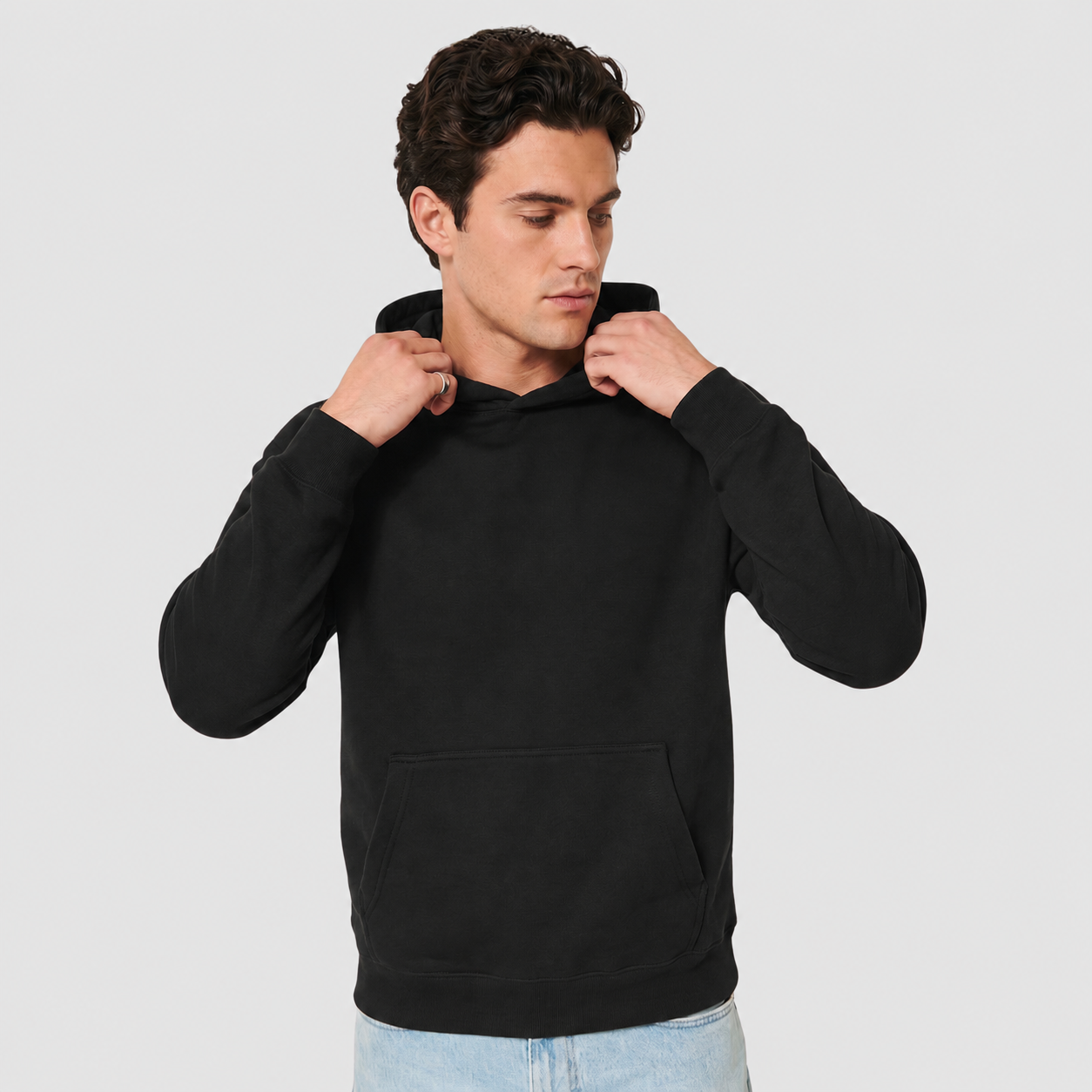 Graphic Quarter Zip Fleece Casual Sweatshirt And Hoodie