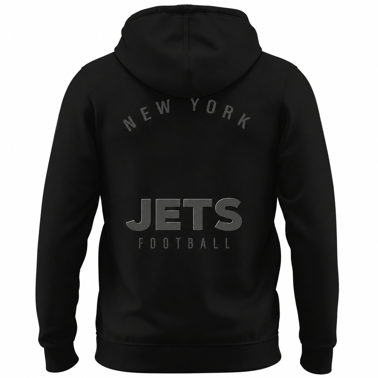 Jets Back In Tone Pullover Hoodie