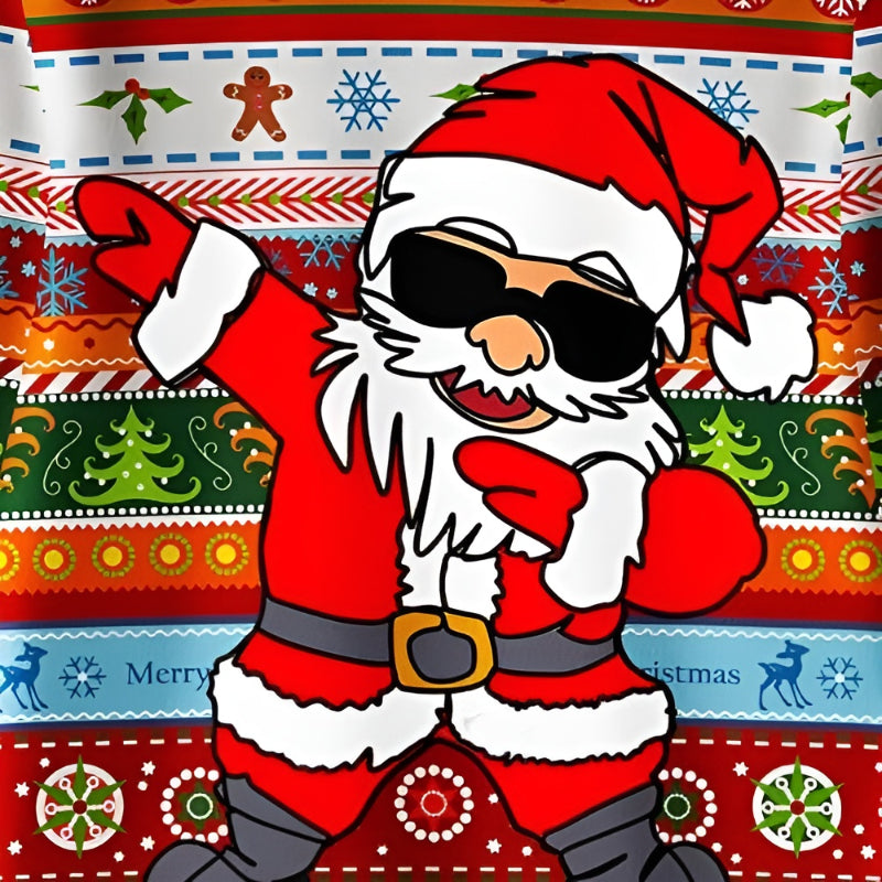 Festive Santa Dab Christmas Sweatshirt