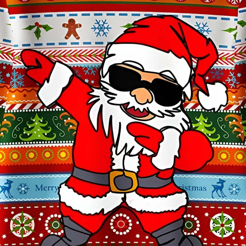 Festive Santa Dab Christmas Sweatshirt