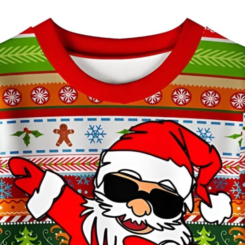 Festive Santa Dab Christmas Sweatshirt