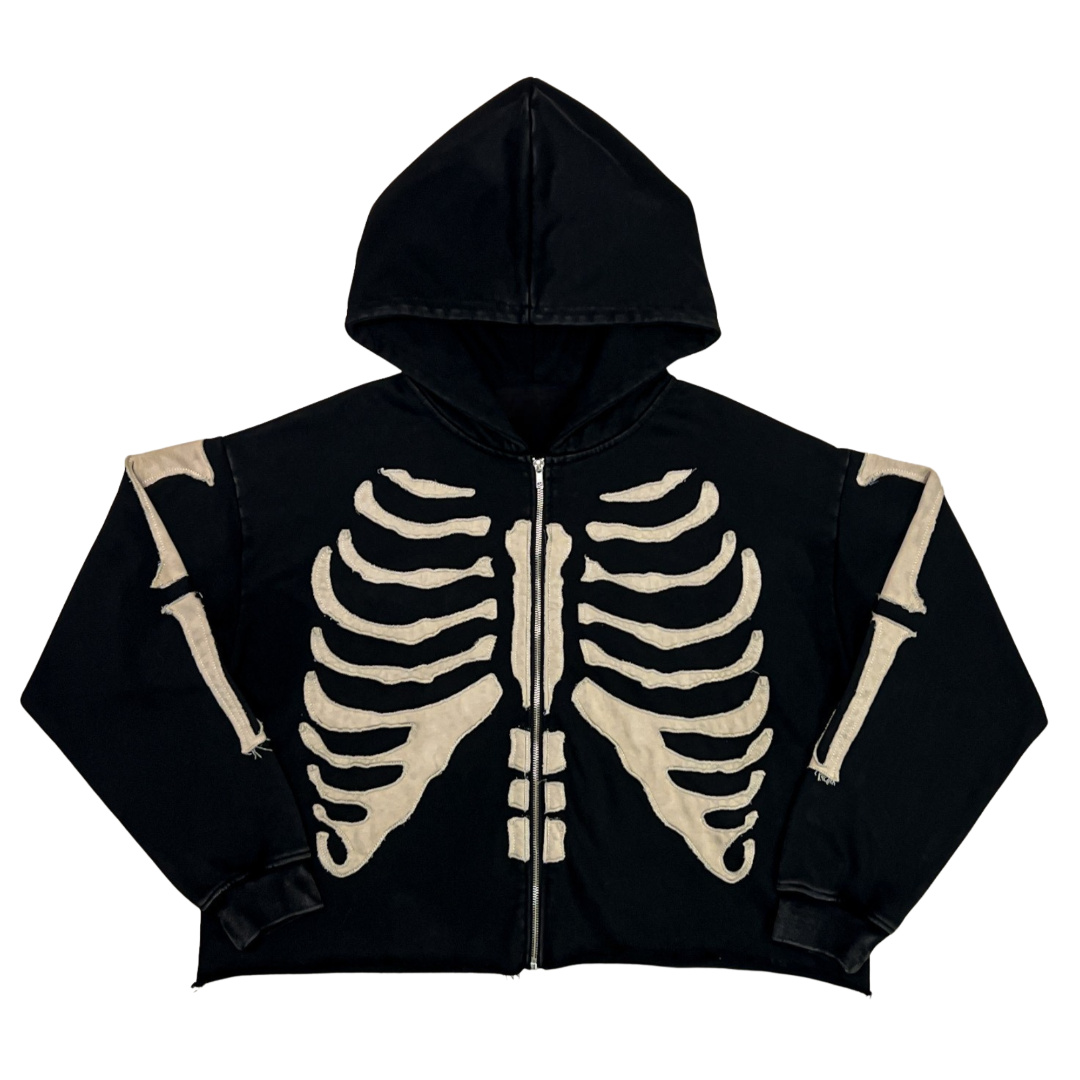 Phantom Hoodie Glow Effect Streetwear With Oversized Sculpted Fit XL