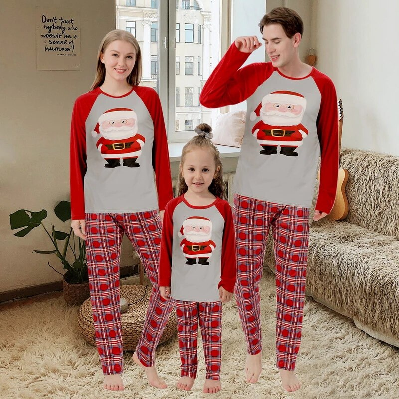 Santa Family Matching Christmas Pajamas