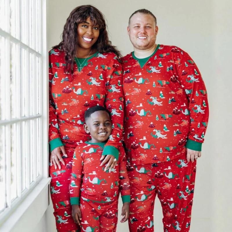 Festive Santa Claus Xmas Pajama Set