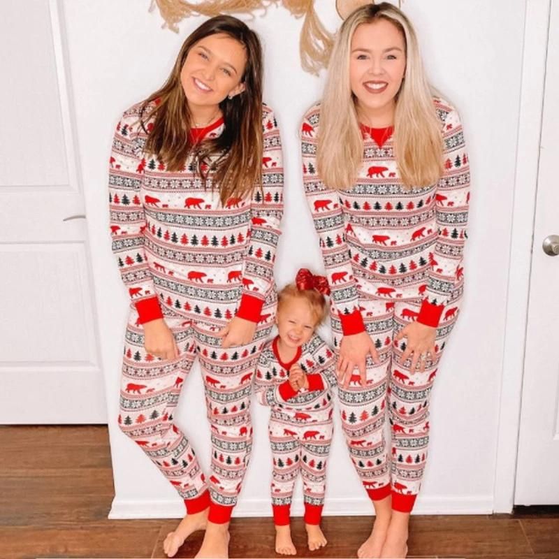 Festive Santa Claus Xmas Pajama Set