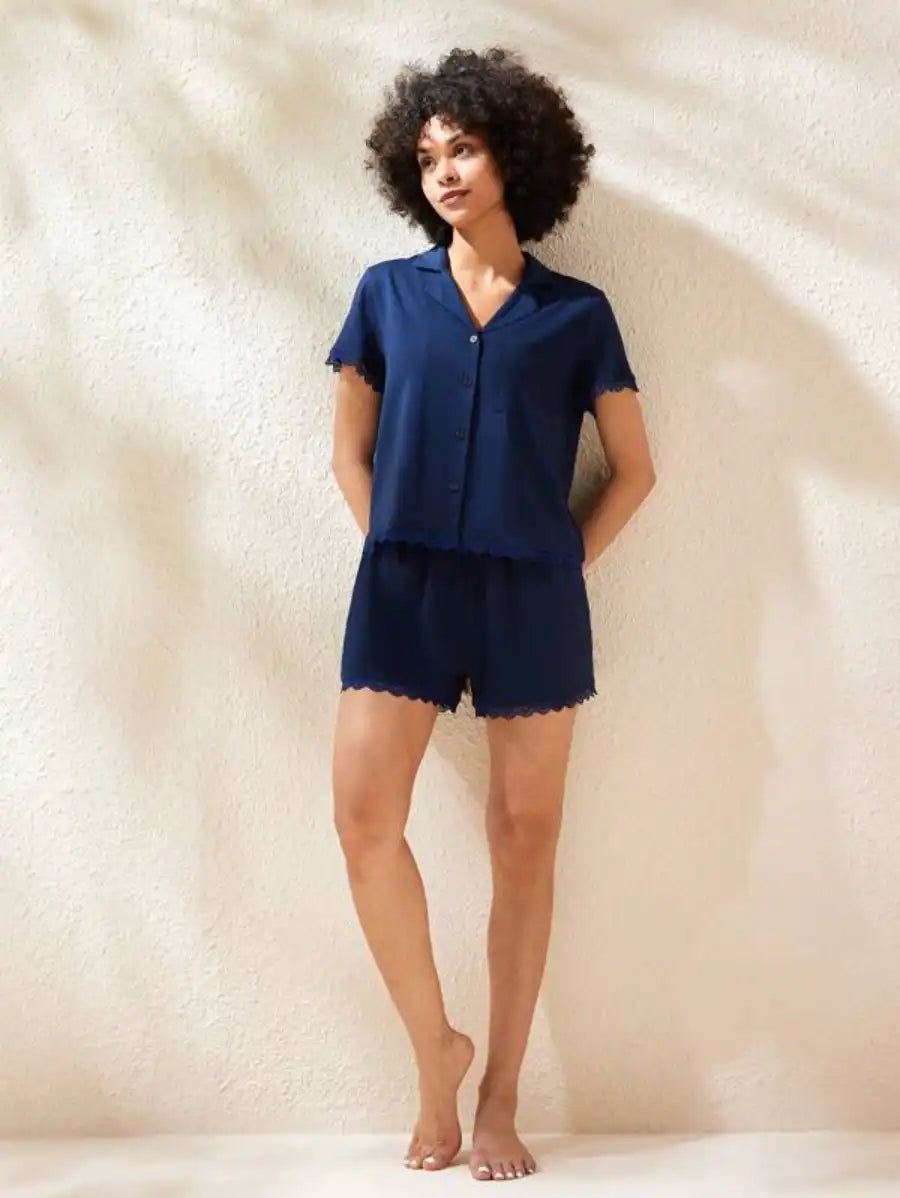 Cotton Pajama Set-Soco Hoodie