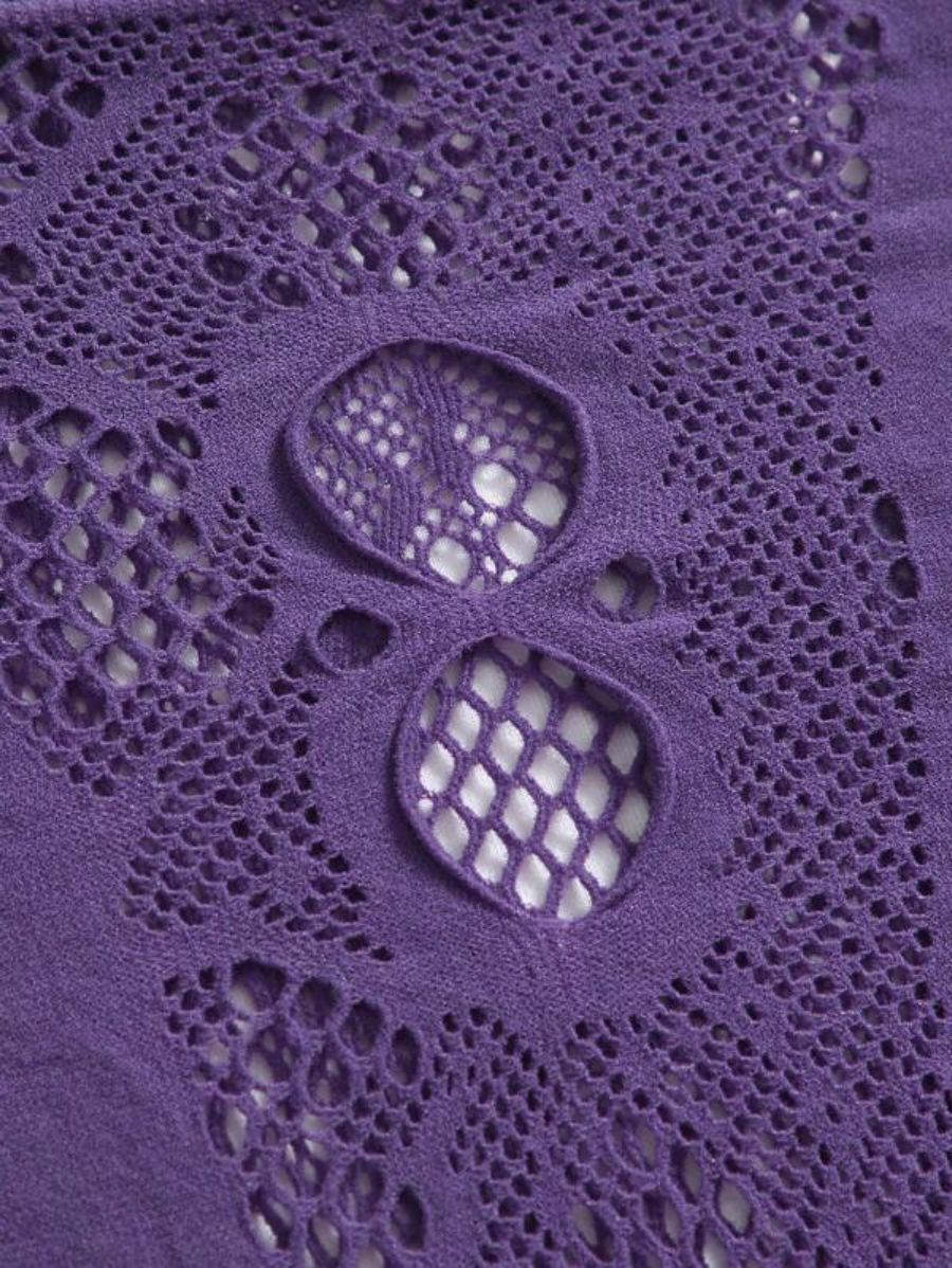 Fishnet Bodycon Dress-Soco Hoodie