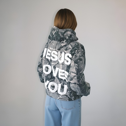 Divine Message Printed Hoodie