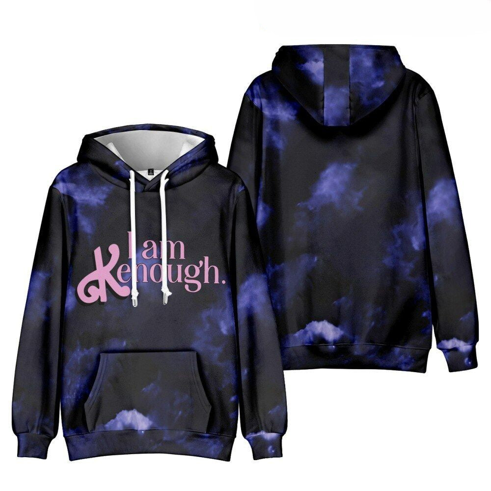 Elegant Enough Printed Patterned Hoodie-Soco Hoodie