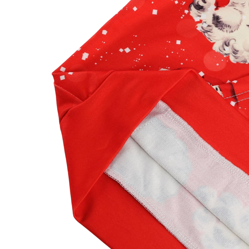 Festive Santa Themed Christmas Hoodie
