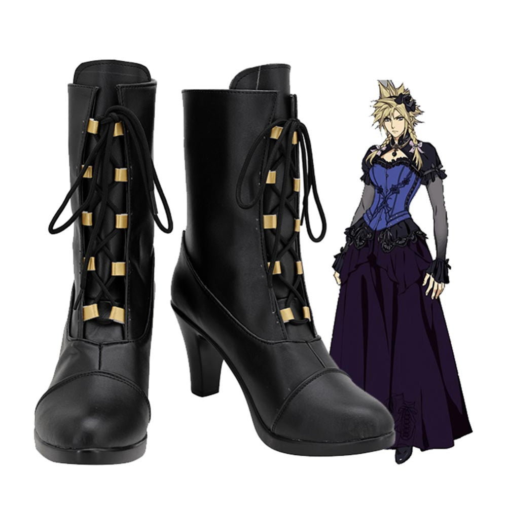 Final Fantasy Cloud Strife Shoes For Women-Soco Hoodie