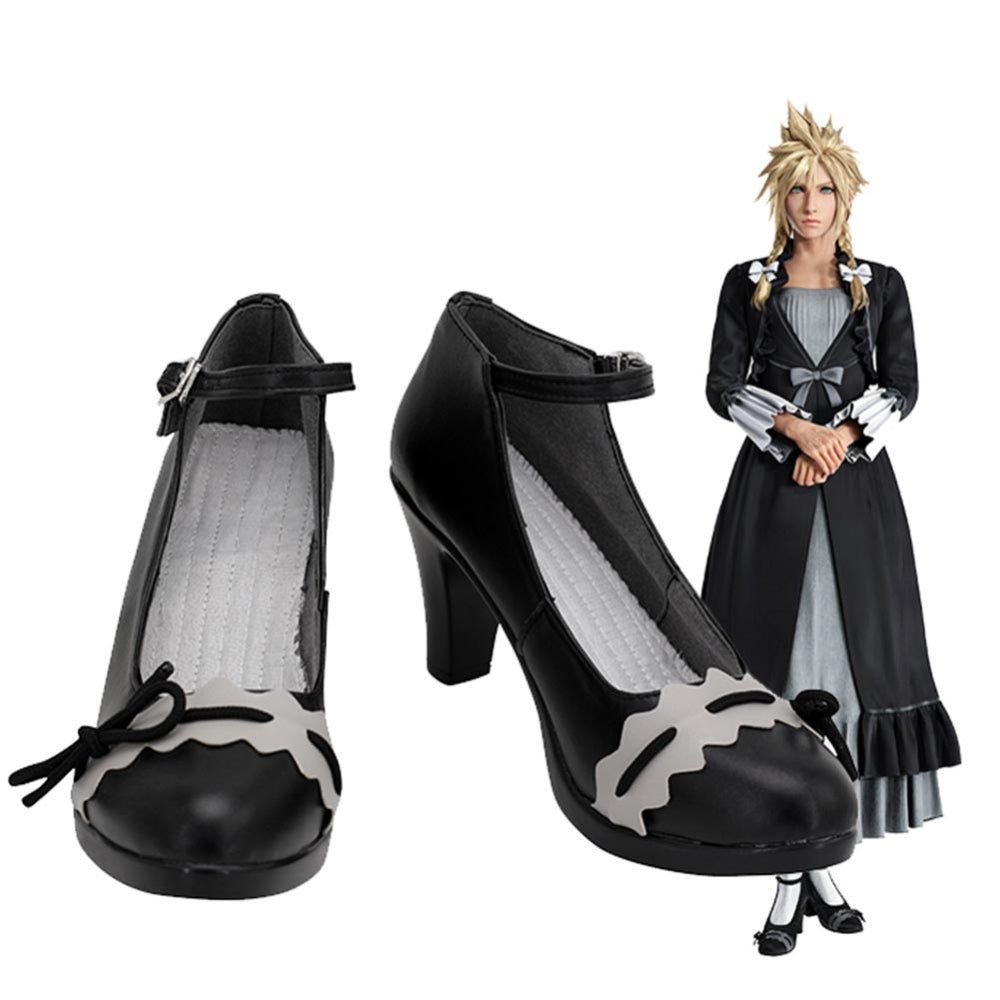 Final Fantasy Cloud Strife Shoes For Women-Soco Hoodie