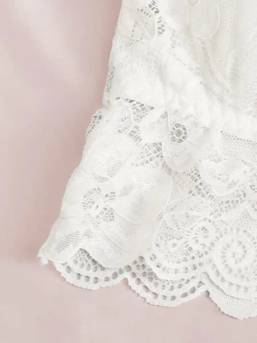 Floral Lace Bralette-Soco Hoodie