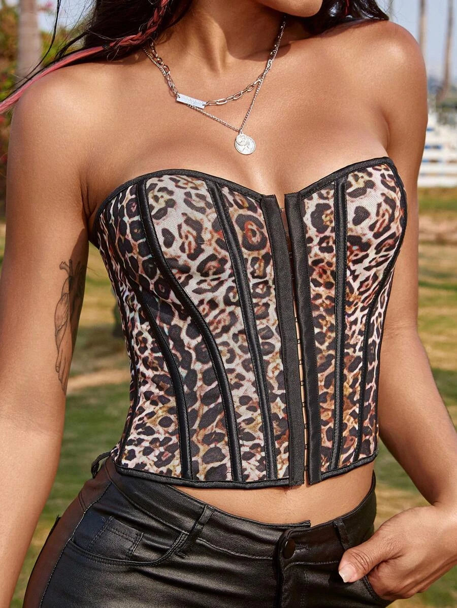 Front Lace Up Corset Shapewear Top-Soco Hoodie