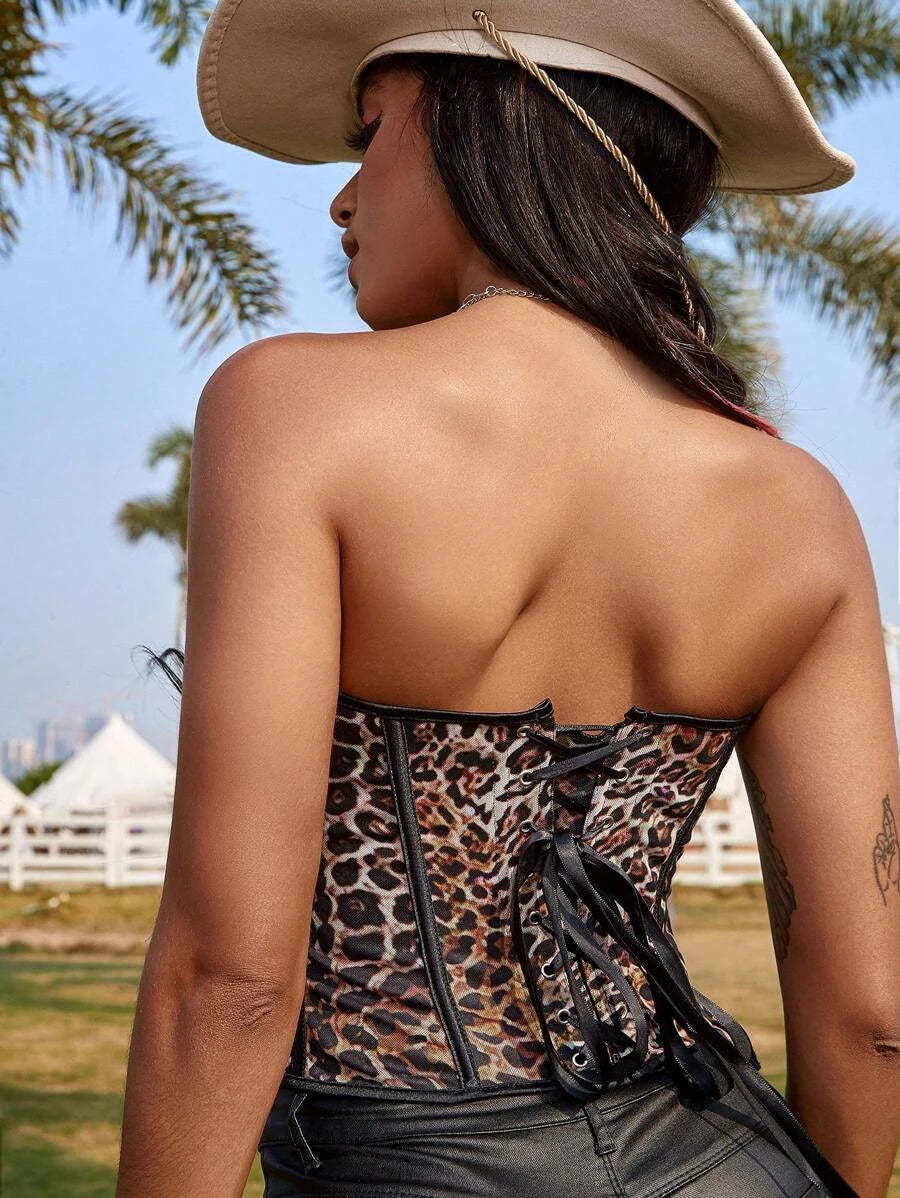 Front Lace Up Corset Shapewear Top-Soco Hoodie