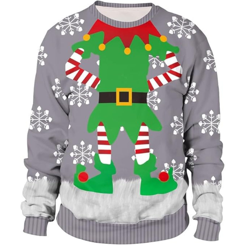 Elf Inspired Christmas Sweatshirt 6XL