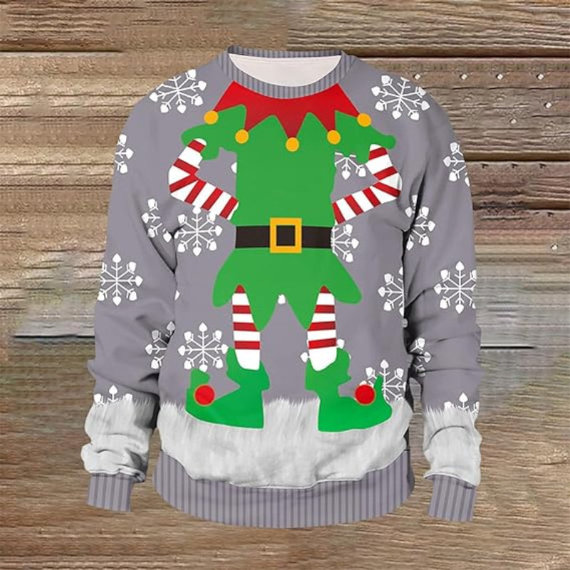 Elf Inspired Christmas Sweatshirt