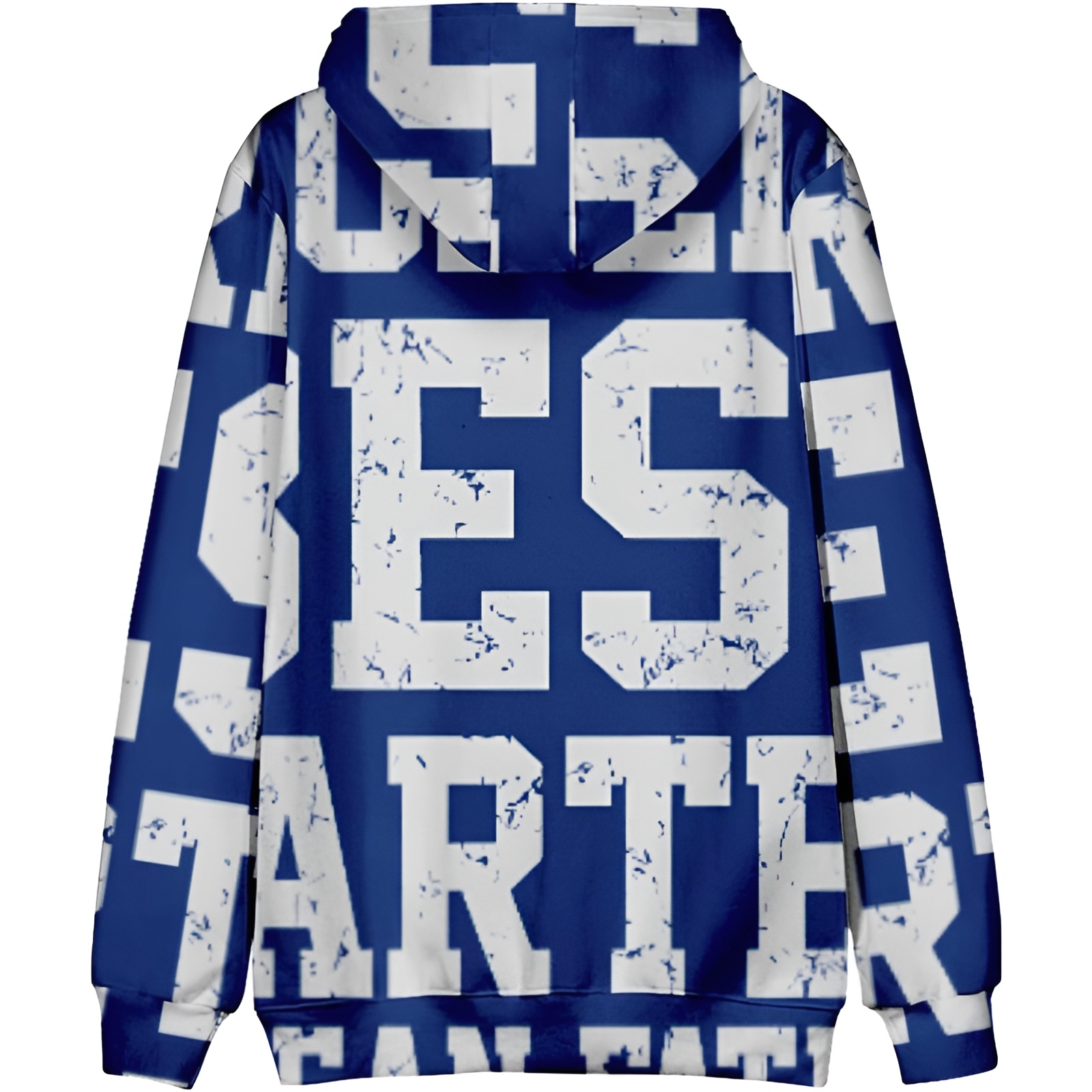 Funny Snowflake Reindeer Graphic Long Sleeve Christmas Hoodies