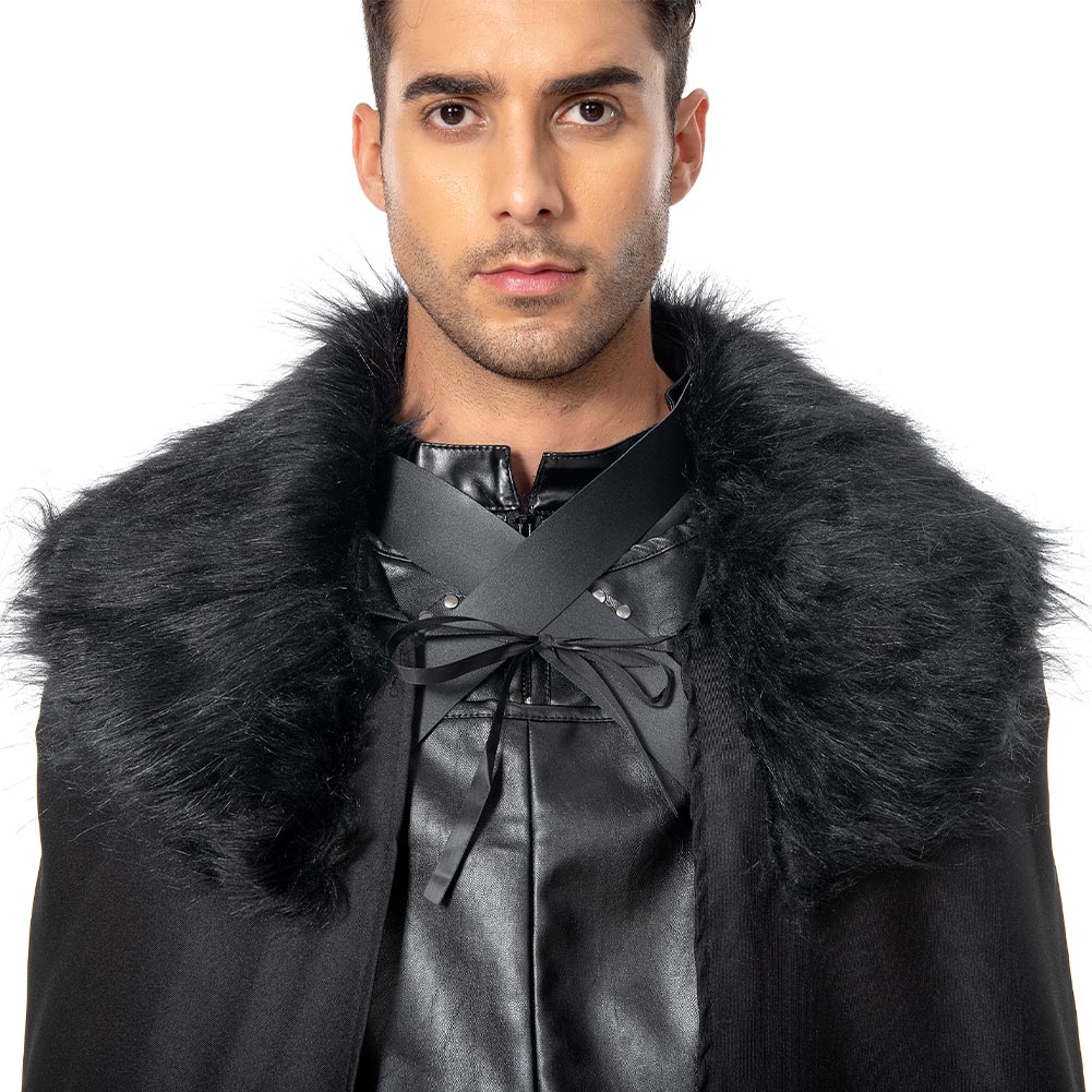 Game Of Thrones Jon Snow Cosplay Costume-Soco Hoodie