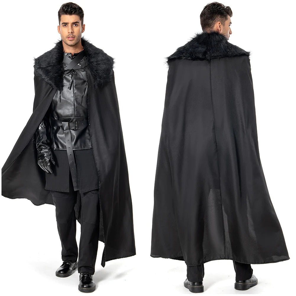 Game Of Thrones Jon Snow Cosplay Costume-Soco Hoodie