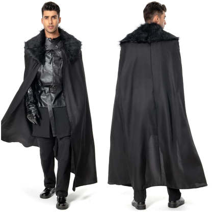 Game Of Thrones Jon Snow Cosplay Costume-Soco Hoodie