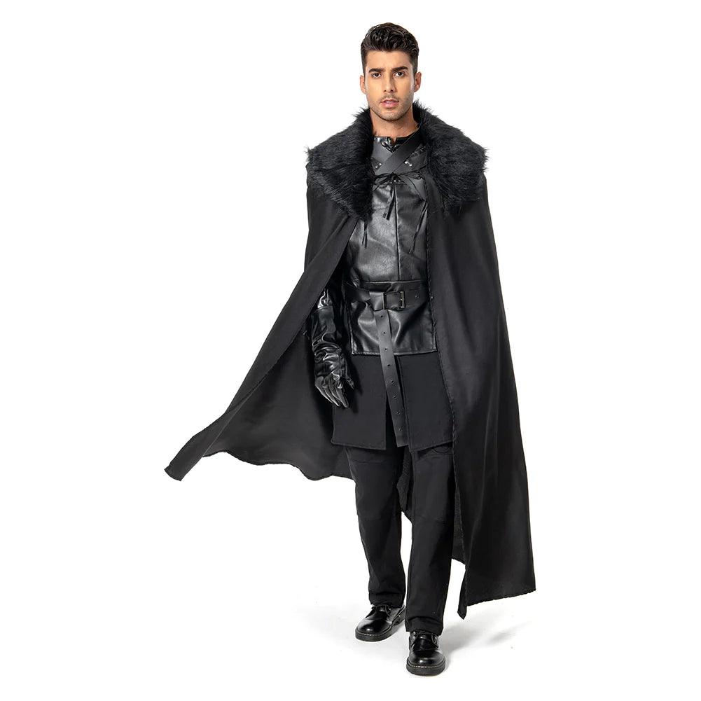 Game Of Thrones Jon Snow Cosplay Costume-Soco Hoodie