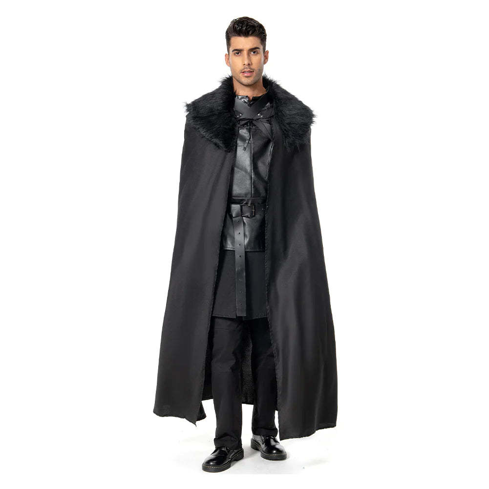 Game Of Thrones Jon Snow Cosplay Costume-Soco Hoodie