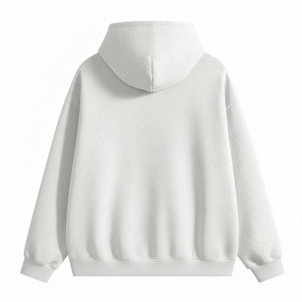 Liberated Graphic Hoodie With Handprint Art Design