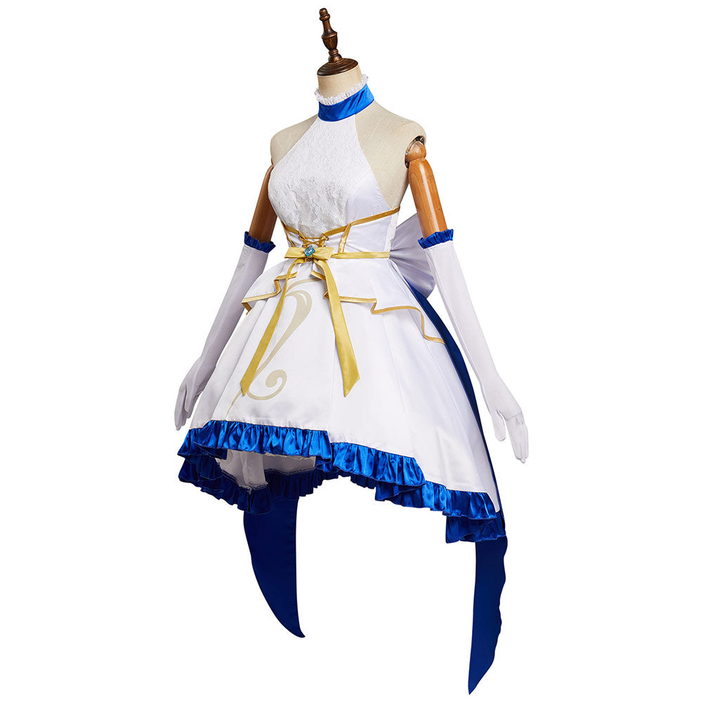 Genshin Impact Ganyu Wedding Cosplay Costume-Soco Hoodie