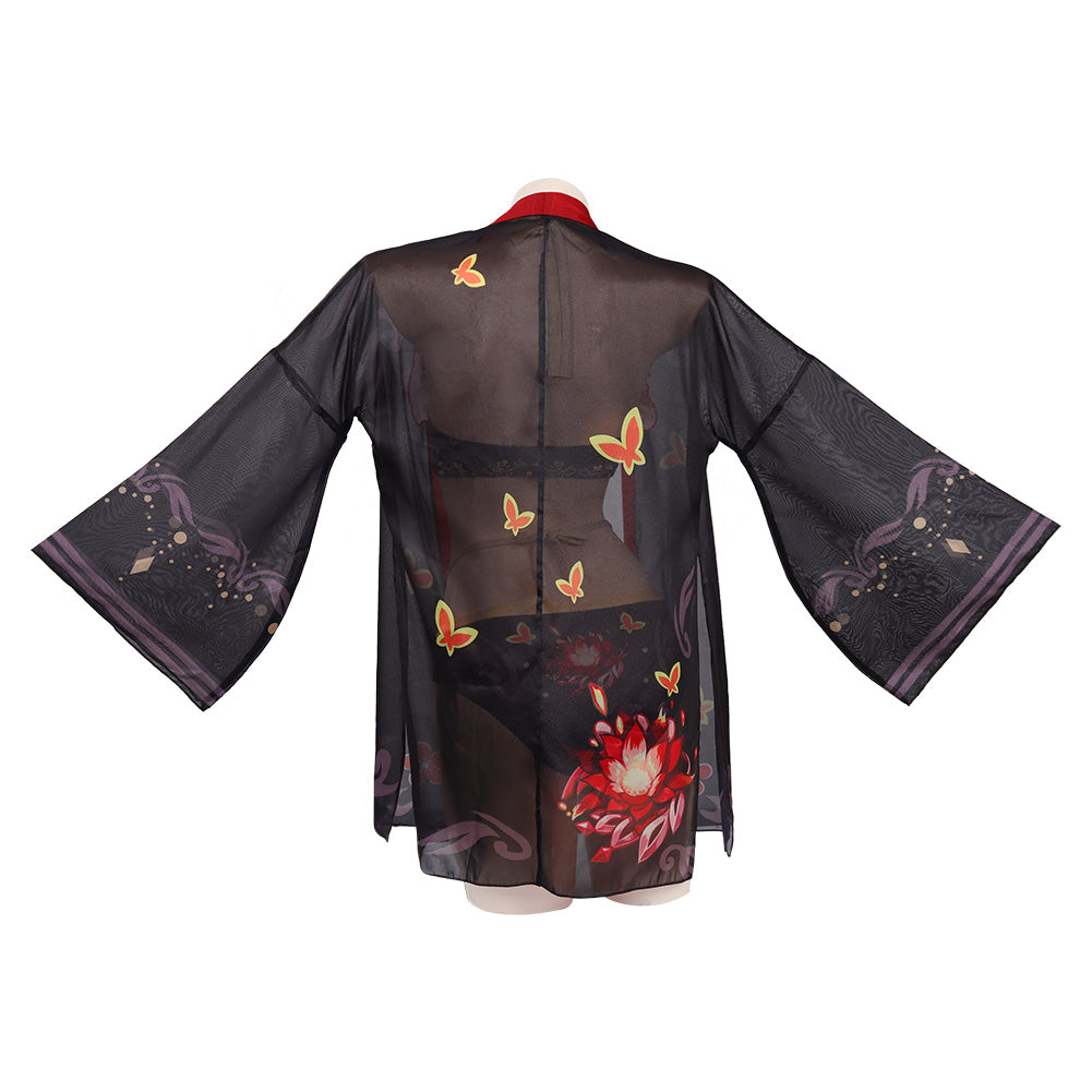 Genshin Impact Hutao Cosplay Costume-Soco Hoodie