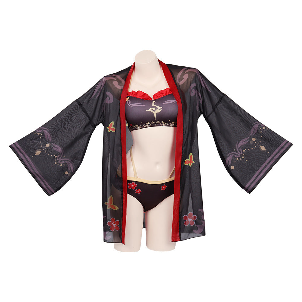 Genshin Impact Hutao Cosplay Costume-Soco Hoodie