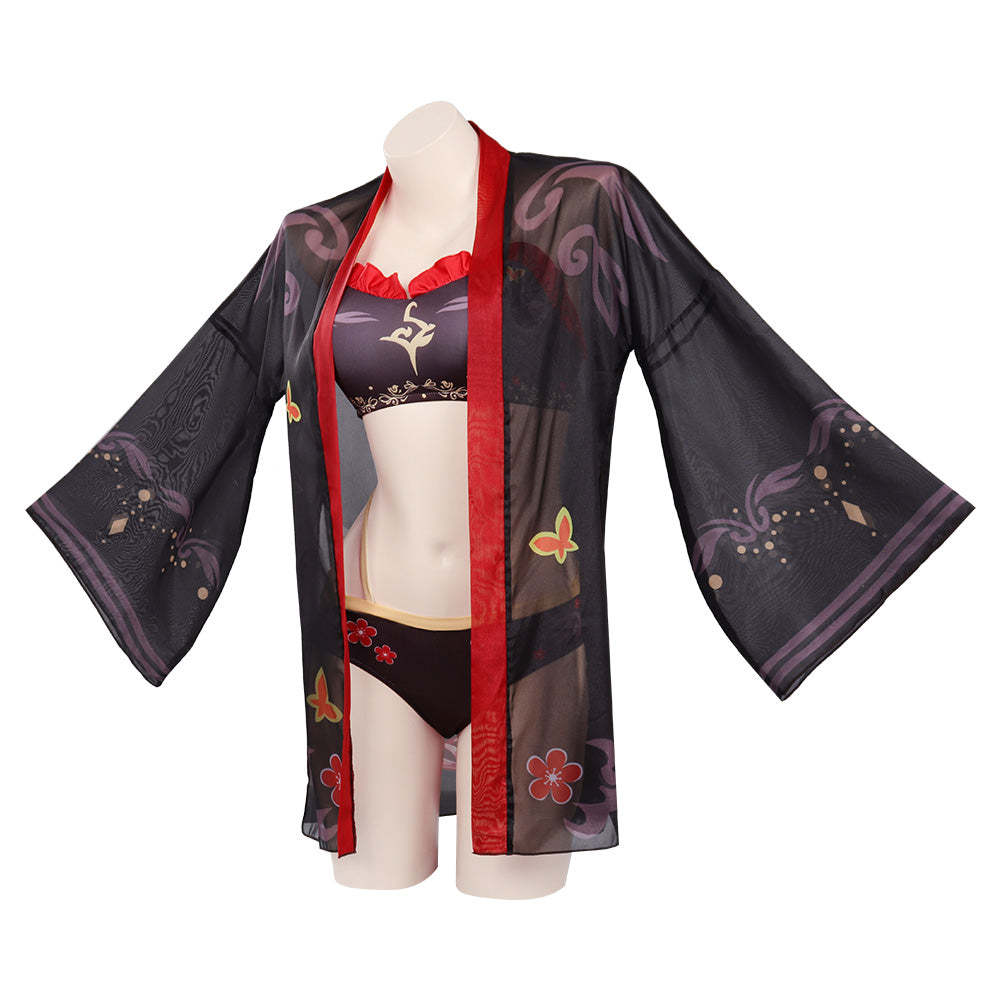 Genshin Impact Hutao Cosplay Costume-Soco Hoodie