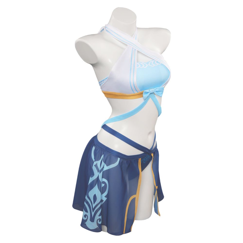 Genshin Impact Nilou Swimsuit Cosplay Costume-Soco Hoodie