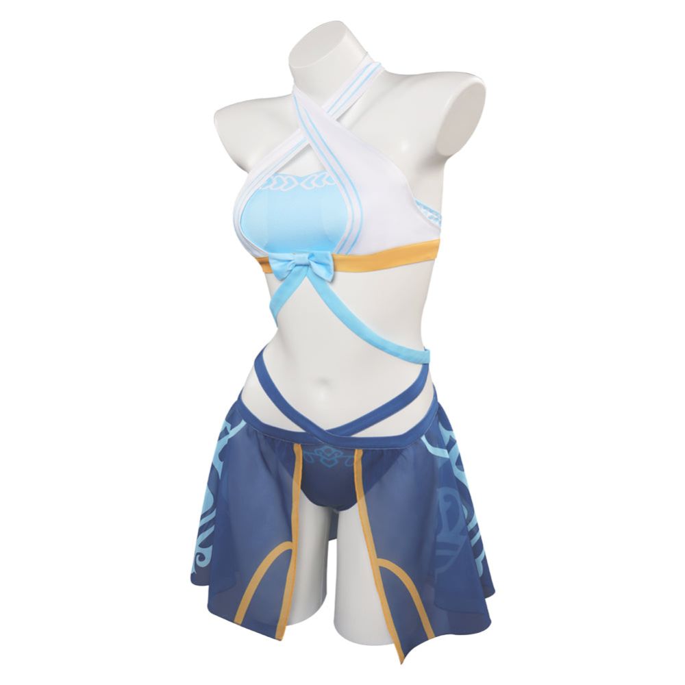 Genshin Impact Nilou Swimsuit Cosplay Costume-Soco Hoodie