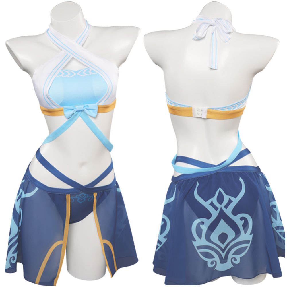 Genshin Impact Nilou Swimsuit Cosplay Costume-Soco Hoodie