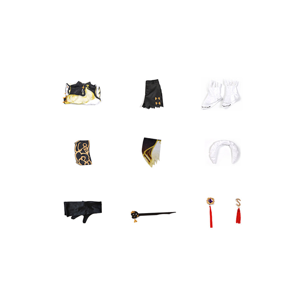 Genshin Impact Ningguang Cosplay Costume-Soco Hoodie