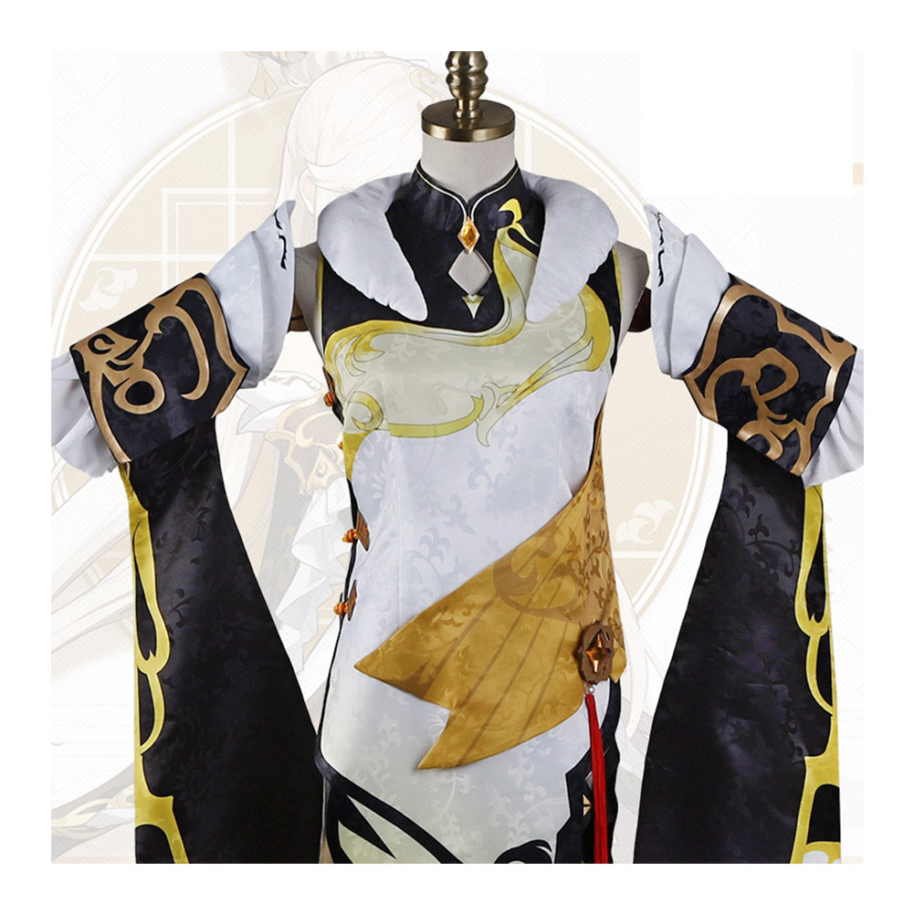 Genshin Impact Ningguang Cosplay Costume-Soco Hoodie