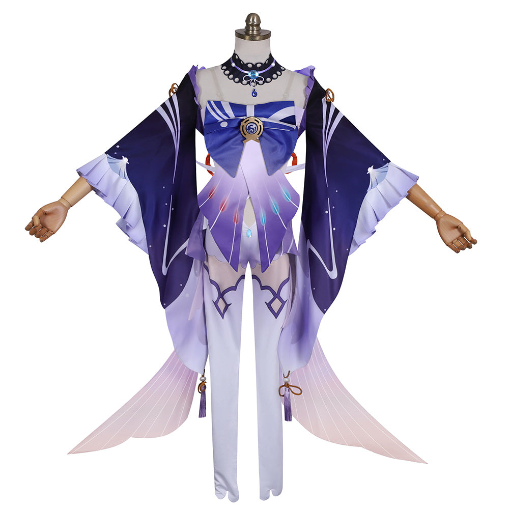Genshin Impact Sangonomiya Kokomi Cosplay Costume-Soco Hoodie