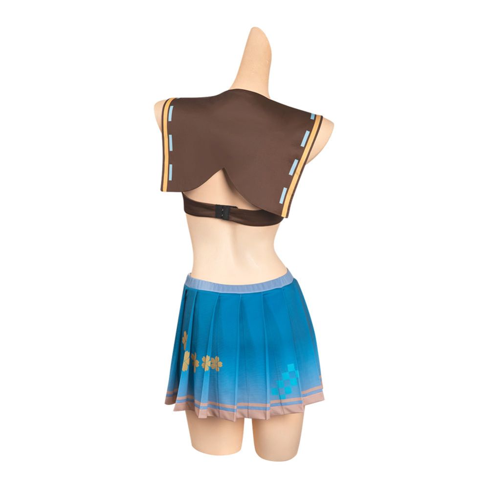 Genshin Impact Swimsuit Cosplay Costume-Soco Hoodie