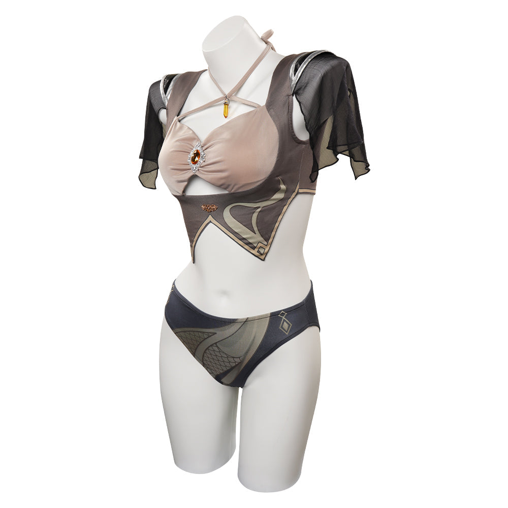 Genshin Impact Zhongli Cosplay Costume-Soco Hoodie