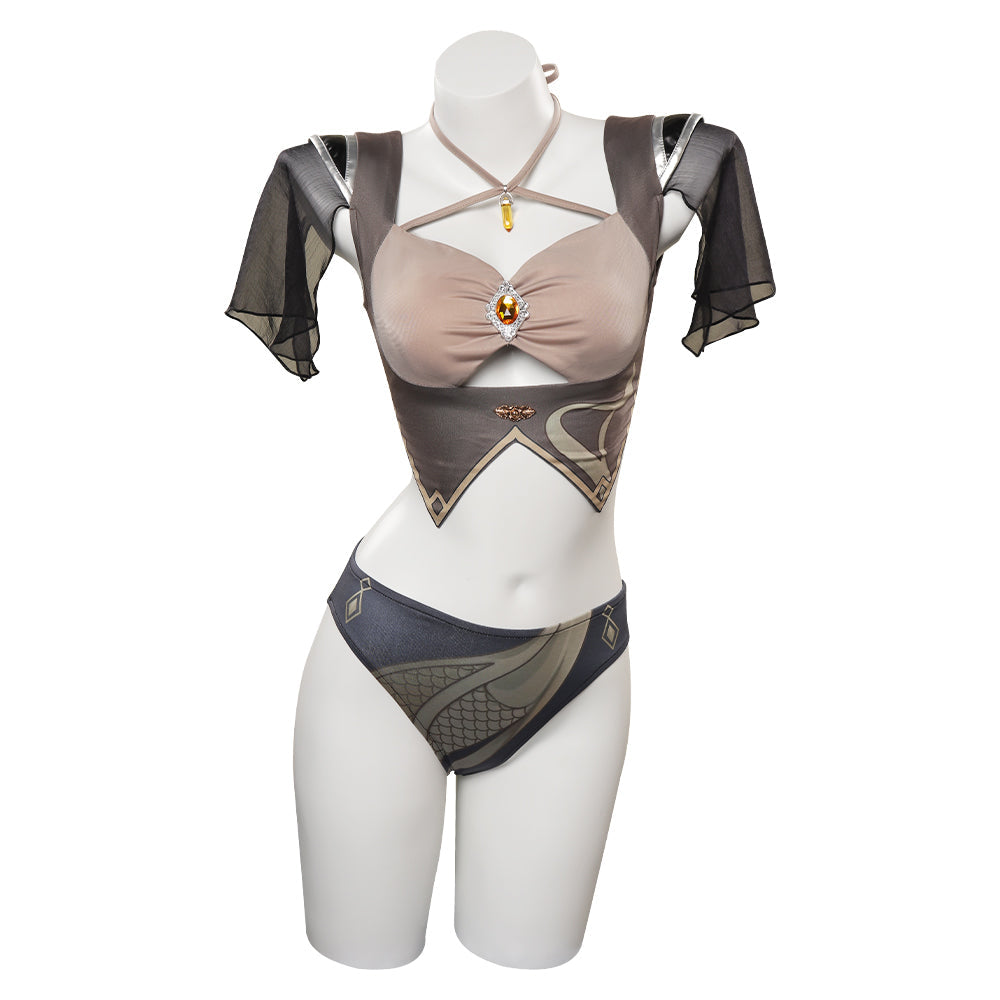 Genshin Impact Zhongli Cosplay Costume-Soco Hoodie