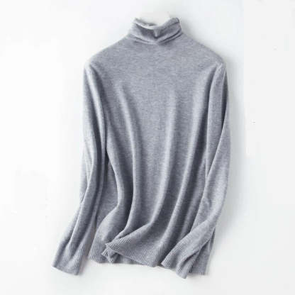 Soft Cashmere Slim-Fit Turtleneck Pullovers For Women-Soco Hoodie