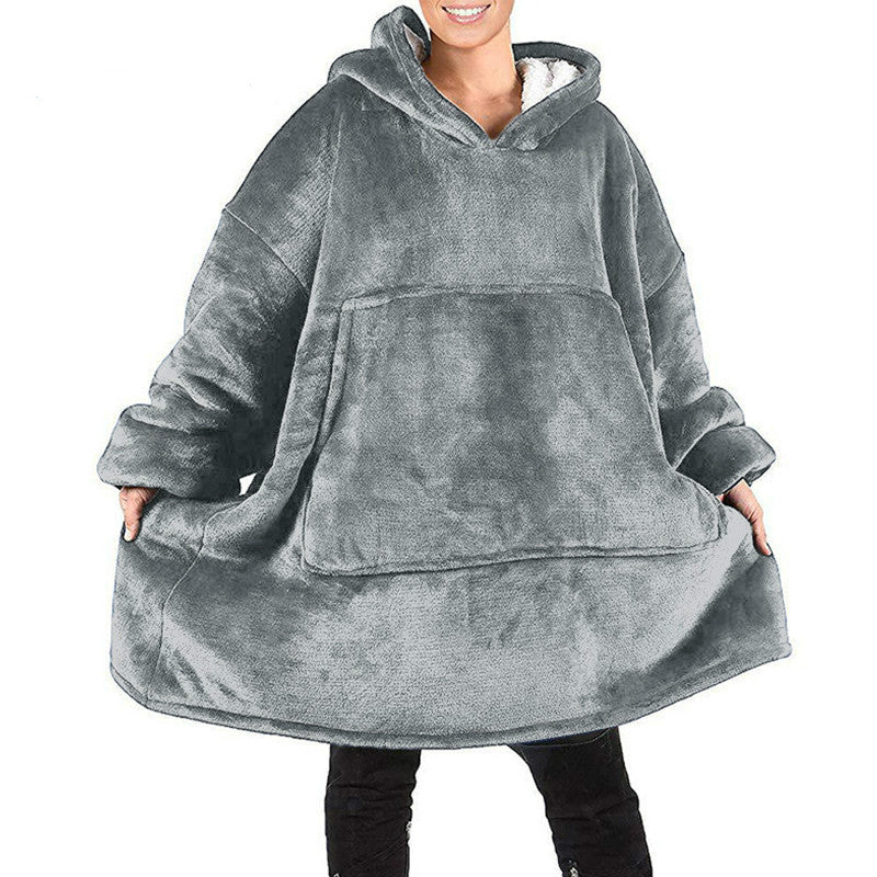 The Original Sherpa Fleece Blanket Hoodie-Soco Hoodie