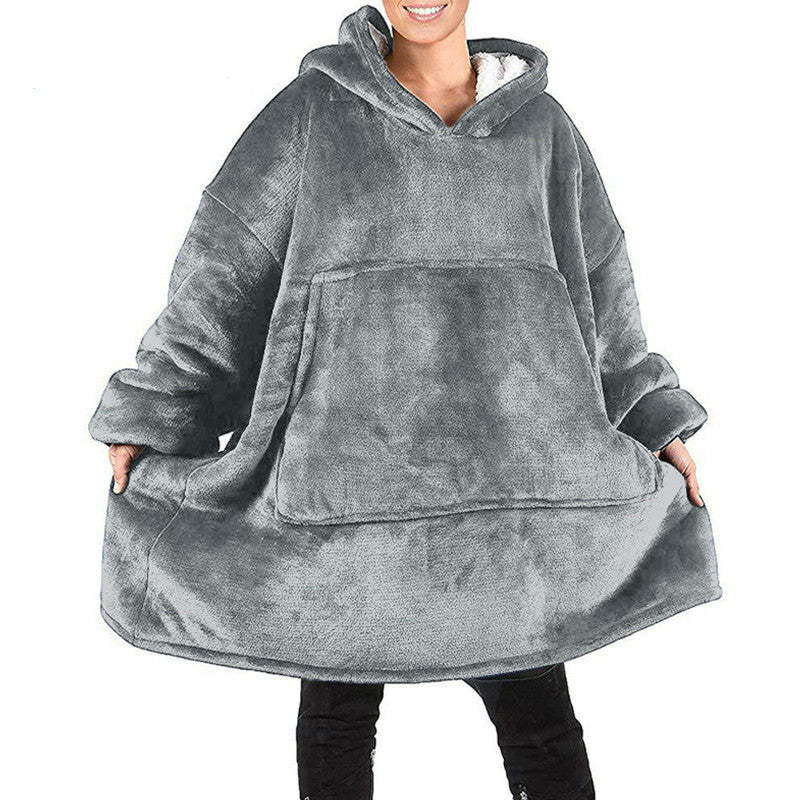 The Original Sherpa Fleece Blanket Hoodie-Soco Hoodie