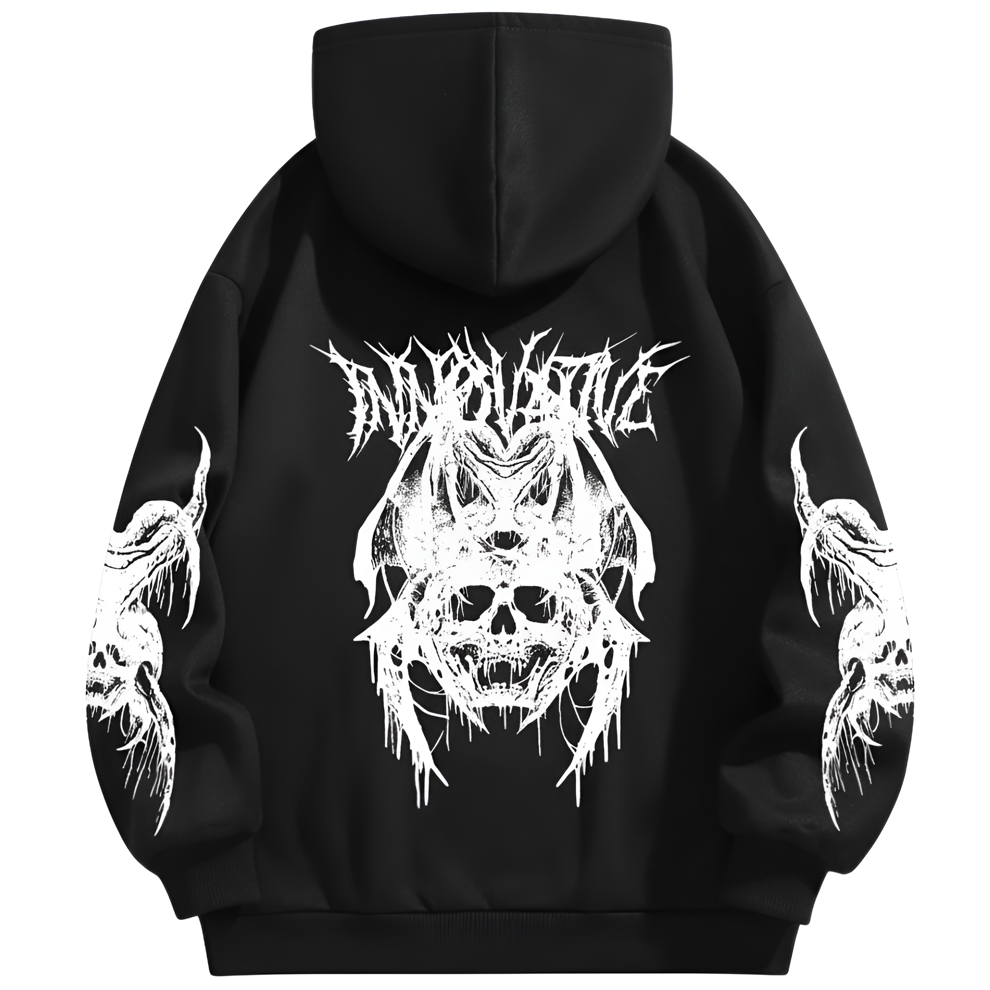 Halloween Graphic Print Hoodie For Women