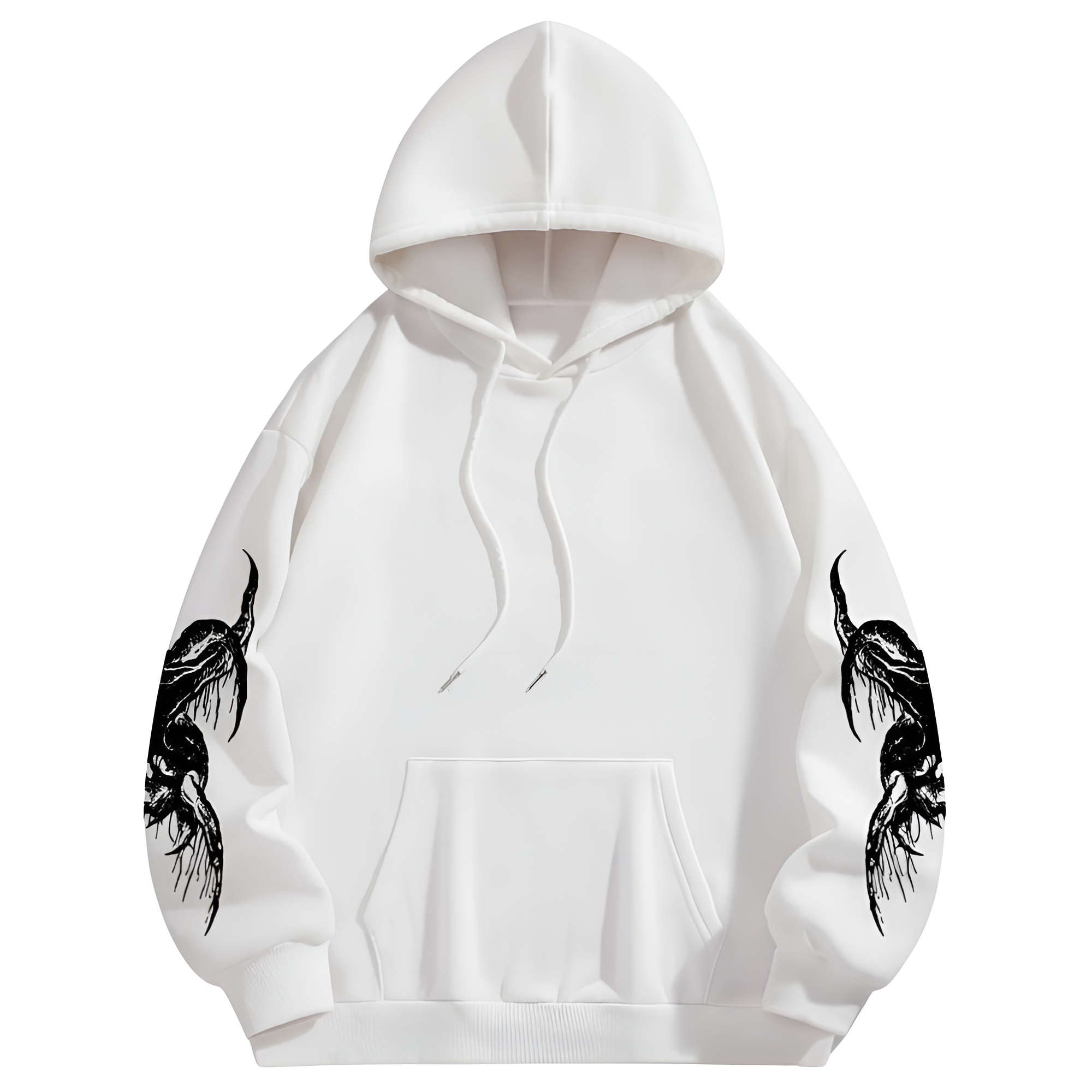 Halloween Graphic Print Hoodie For Women